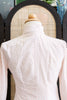 Office siren striped cotton shirt
