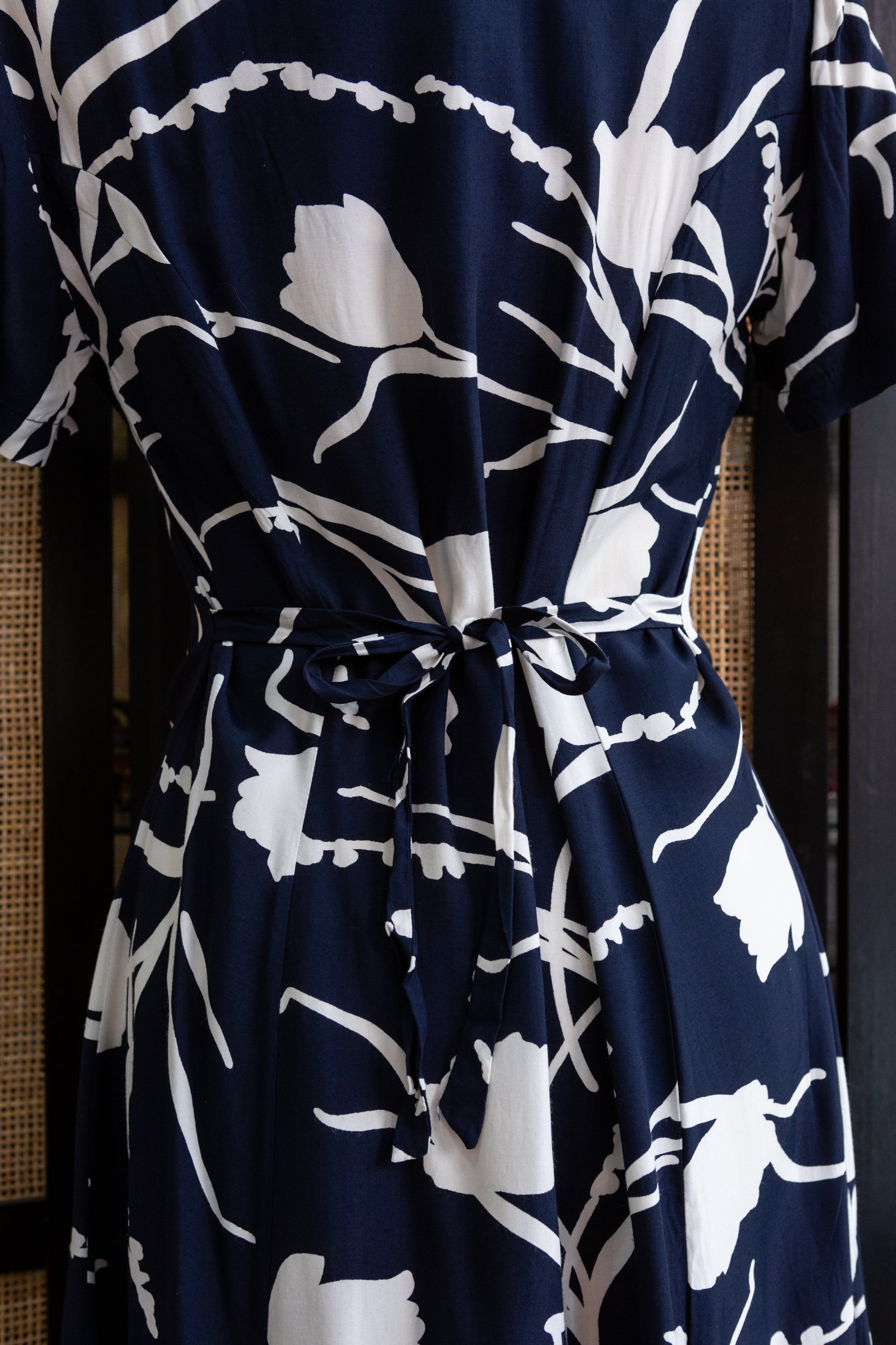 CANDA floral button up dress