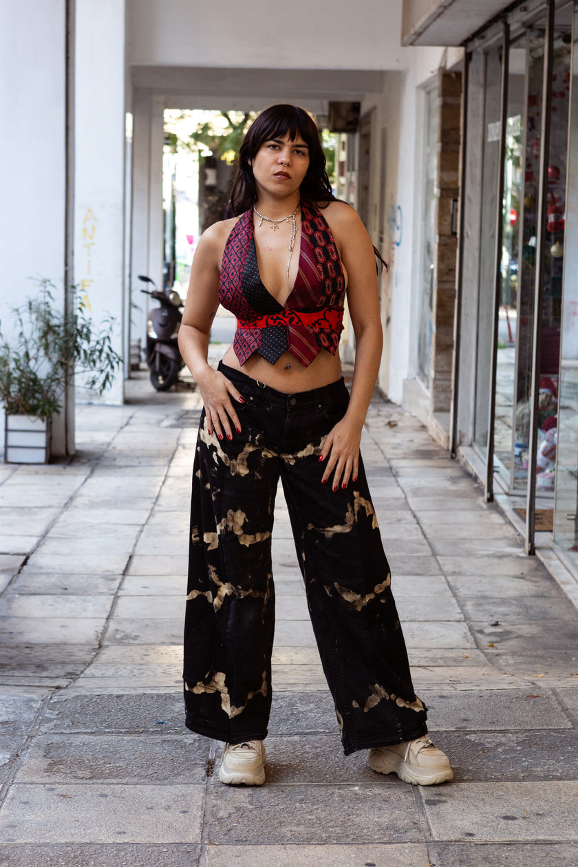 Thoughts reworked syper hot baggy up-cycled jeans (EU40)