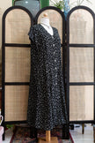 Floral button up dress