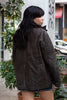 Super cool Daytona brown leather jacket