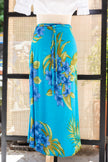 Vintage floral wrap skirt