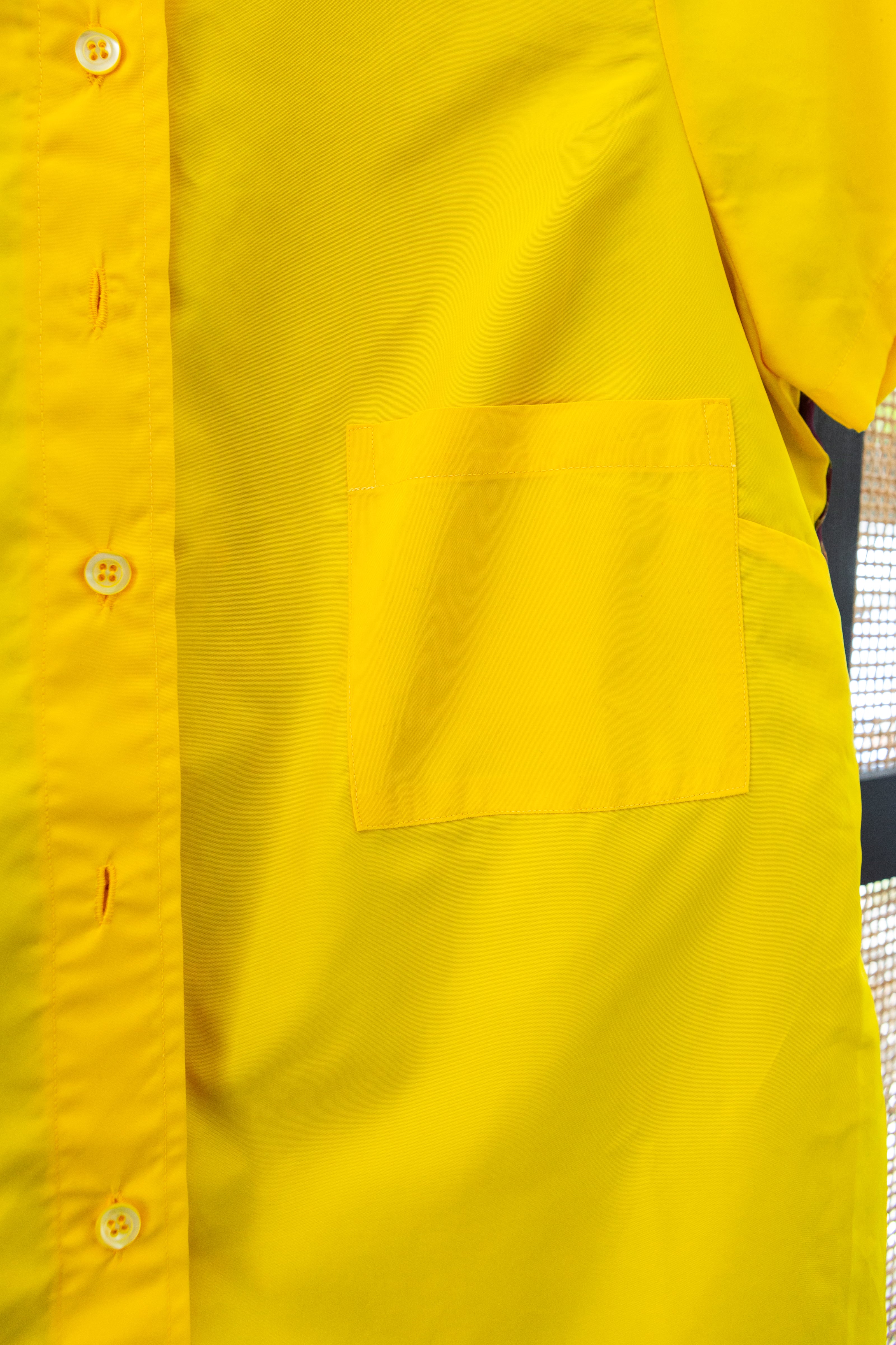 Vintage funky yellow shirt