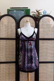 Eiki Italia Boho Patchwork Print Slip Dress