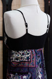 Eiki Italia Boho Patchwork Print Slip Dress