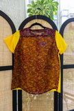 Vintage funky yellow shirt