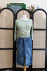 FORNARINA Y2K Ruffle Hem Denim Skirt