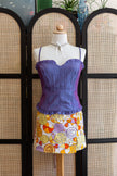 Stunning fairy violet corset top
