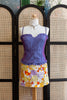 Stunning fairy violet corset top