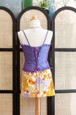 Stunning fairy violet corset top
