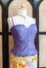 Stunning fairy violet corset top