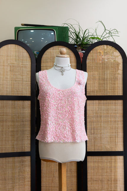 Super cute sequin top