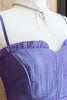 Stunning fairy violet corset top