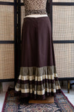 Rinascimento vintage maxi raffle skirt
