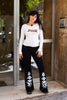 Super hot longsleeve top with beaded detailing