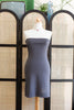 Super hot strapless bodycon dress with rhinestones