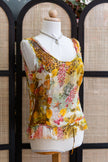TUZZI 100% SILK top