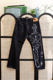 Handpainted Levis 501 jeans W38