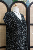 Floral button up dress
