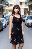Vintage floral dress (M)