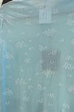 Light Blue Floral Button-Up Shirt