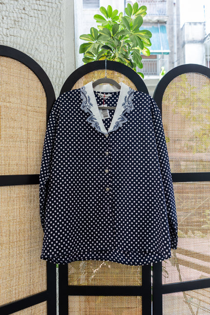 Vintage polka dot shirt