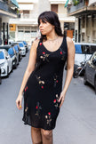 Vintage floral dress (M)
