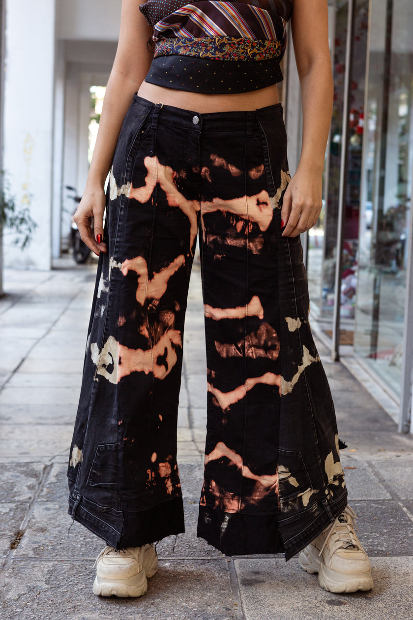 Thoughts reworked super hot baggy up-cycled jeans (EU40)