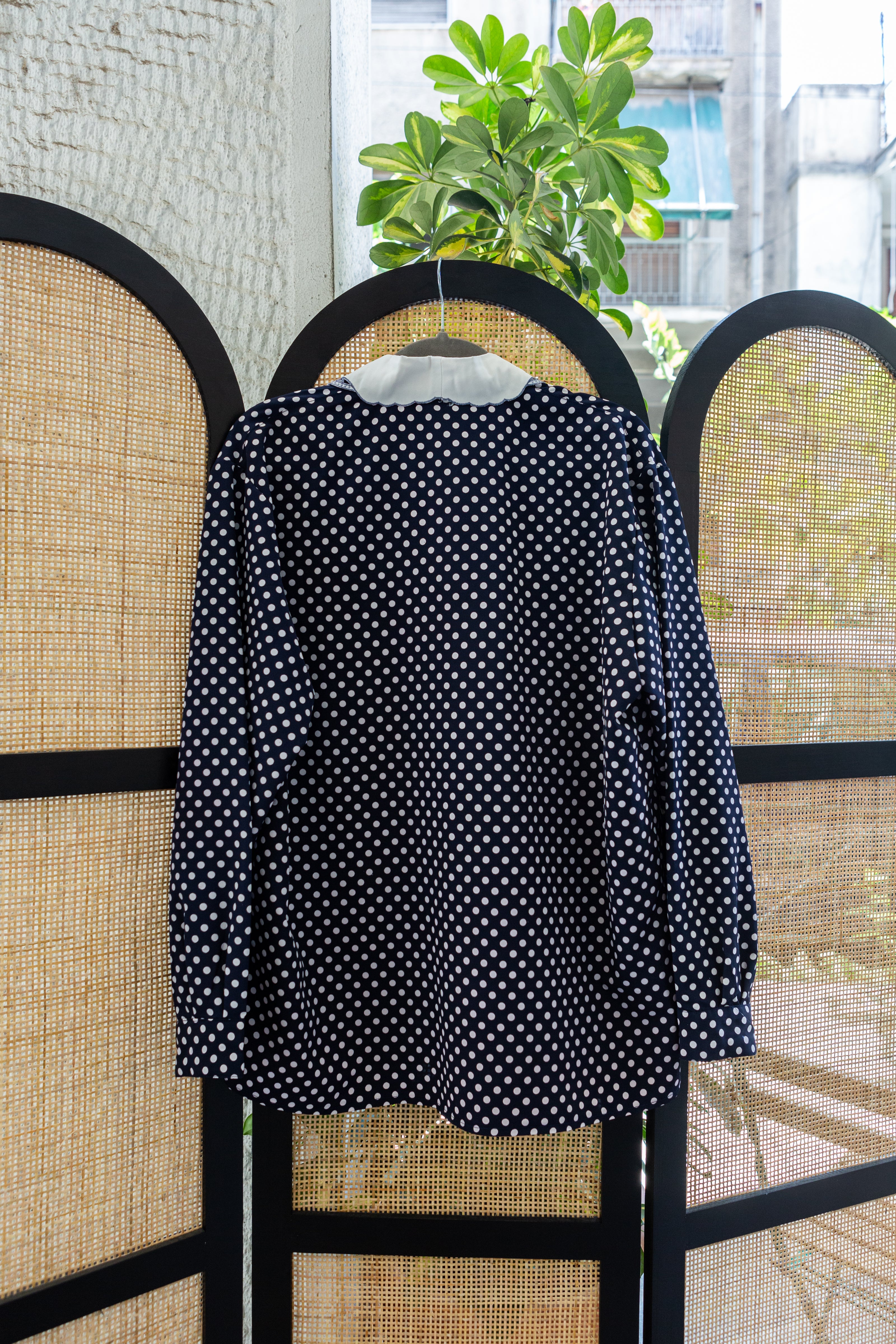 Vintage polka dot shirt