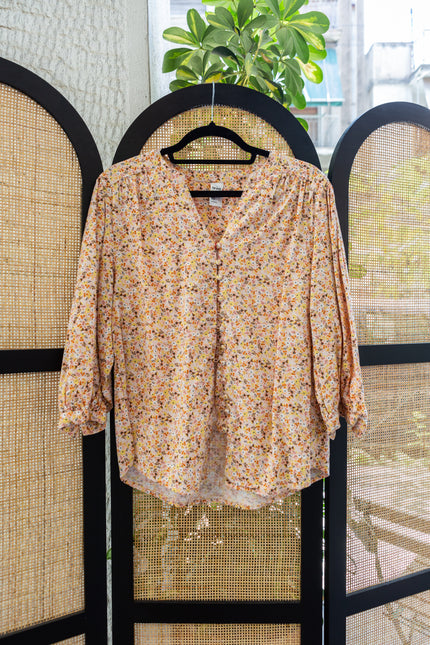 Vintage cotton floral shirt