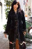 Absolutely stunning leather jacket with fur lining