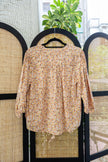 Vintage cotton floral shirt