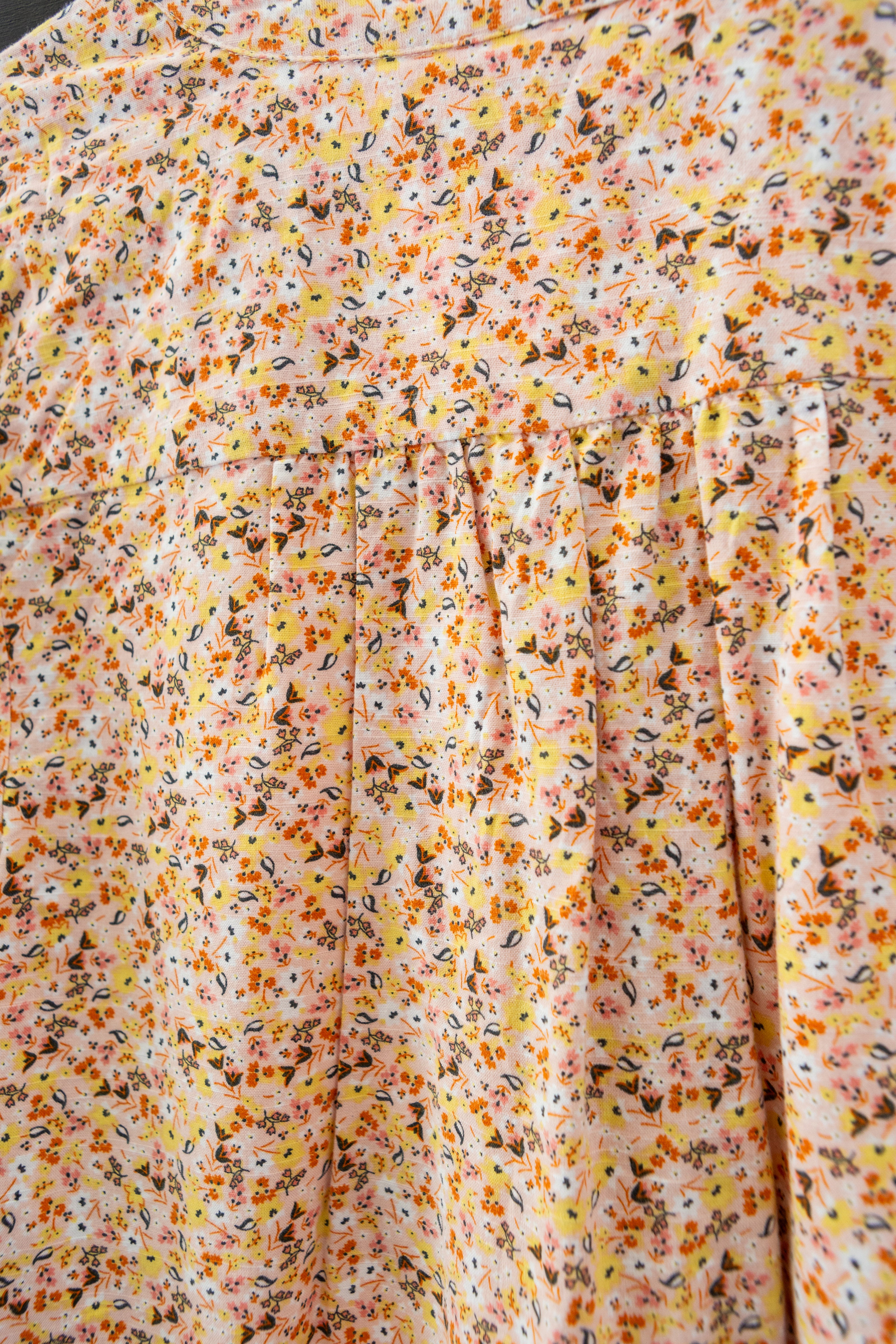 Vintage cotton floral shirt
