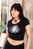 Super hot deadstock spider baby tee