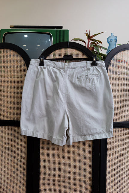 Marks & Spencer 100% cotton pleated chino shorts