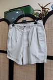 Marks & Spencer 100% cotton pleated chino shorts