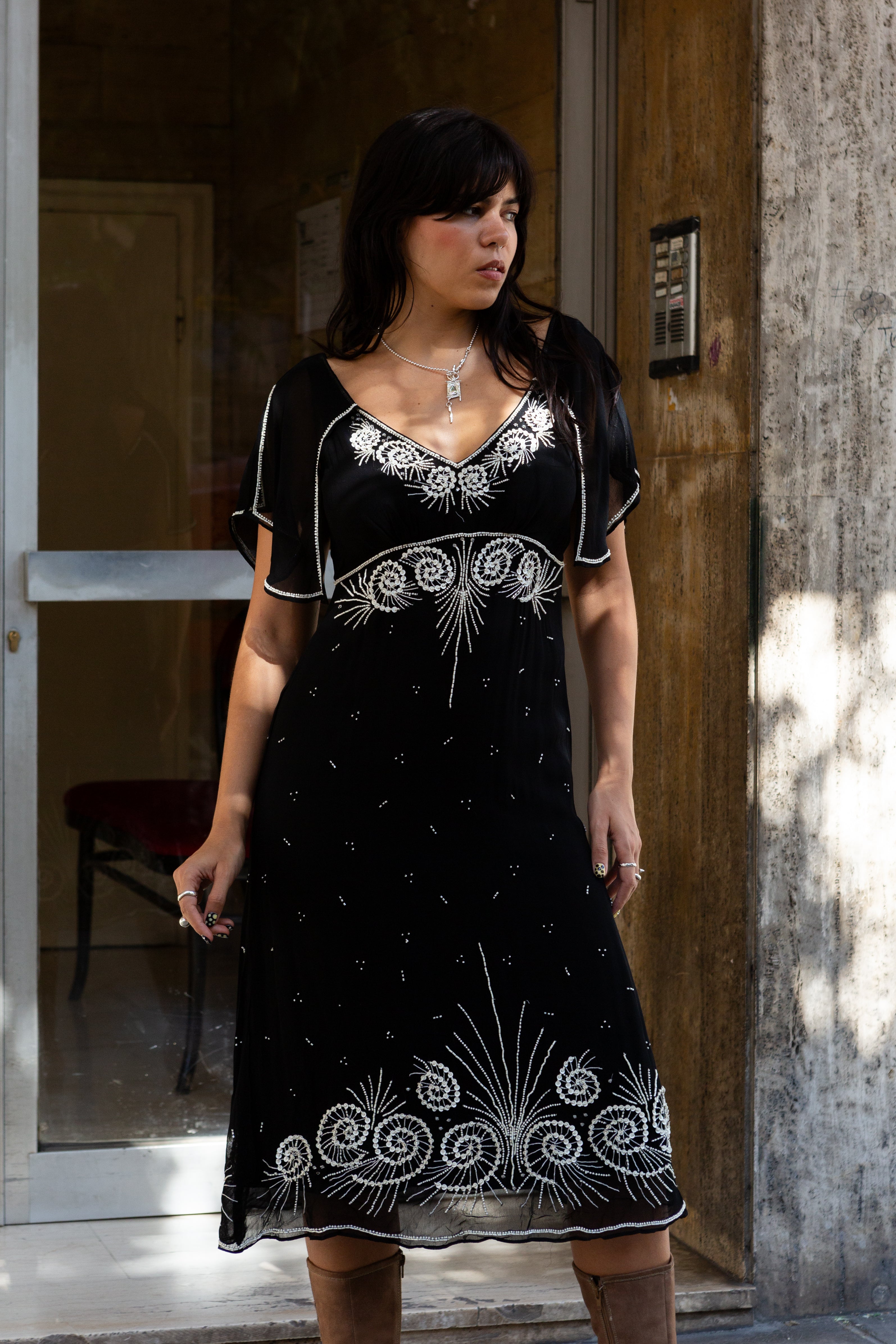 Wallis beautiful beaded dress