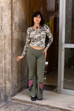 Super hot deadstock low waisted Y2k strechy pants