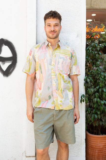 Vintage funky patterned shirt