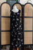 Vintage floral mesh overlay dress