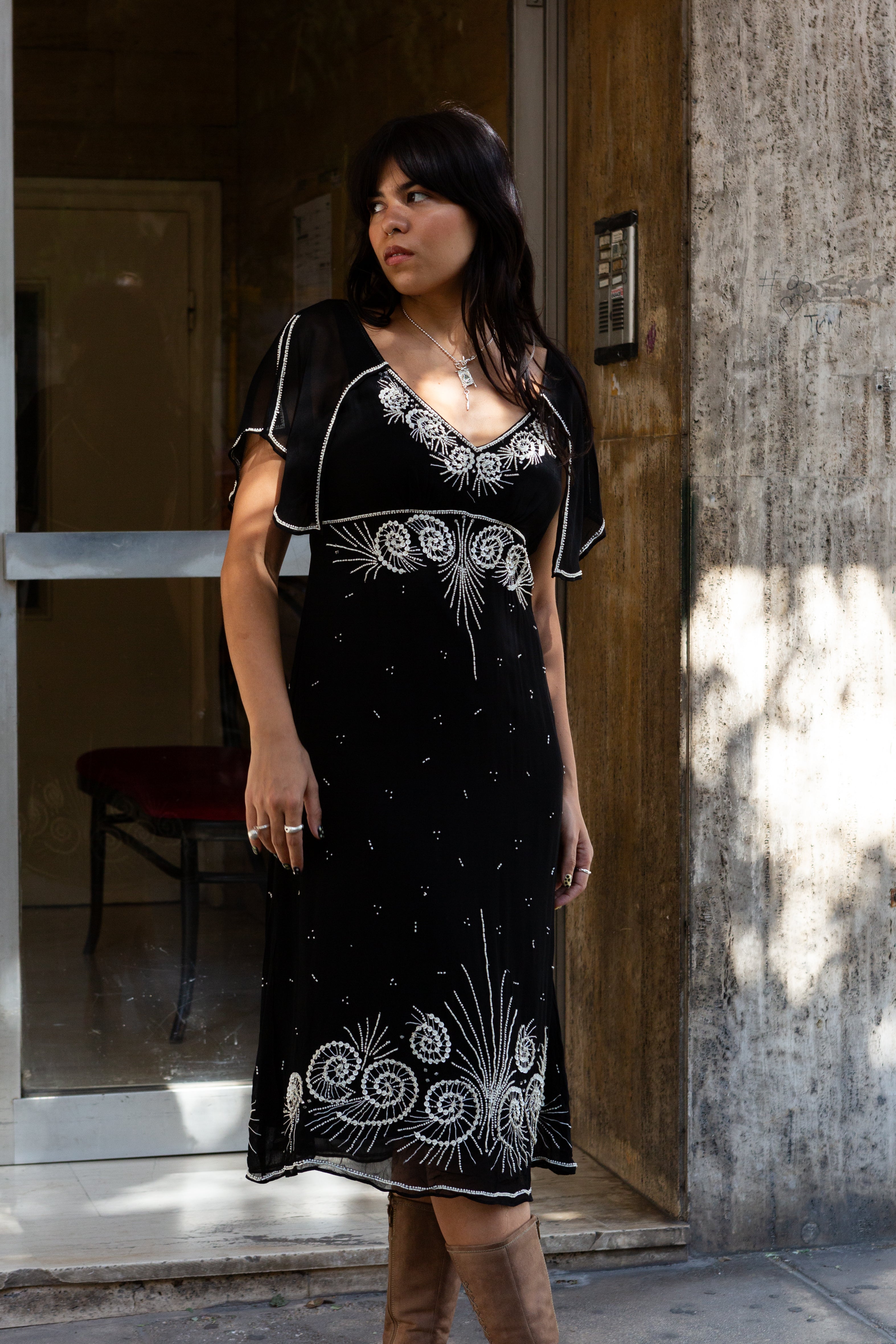 Wallis beautiful beaded dress