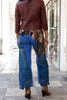 THOUGHTS REWORKED PATCHWORK JEANS