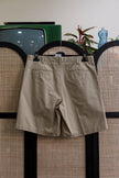 Lands'end pleated chino shorts (100% cotton)
