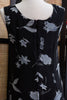 Vintage floral mesh overlay dress