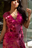 Monsoon Silk floral midi dress