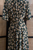 FRANKEN WALDER vintage floral button up dress