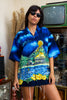 Vintage 90s style anime shirt