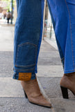 THOUGHTS REWORKED PATCHWORK JEANS
