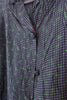 Vintage funky patterned cropped shirt