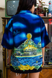 Vintage 90s style anime shirt